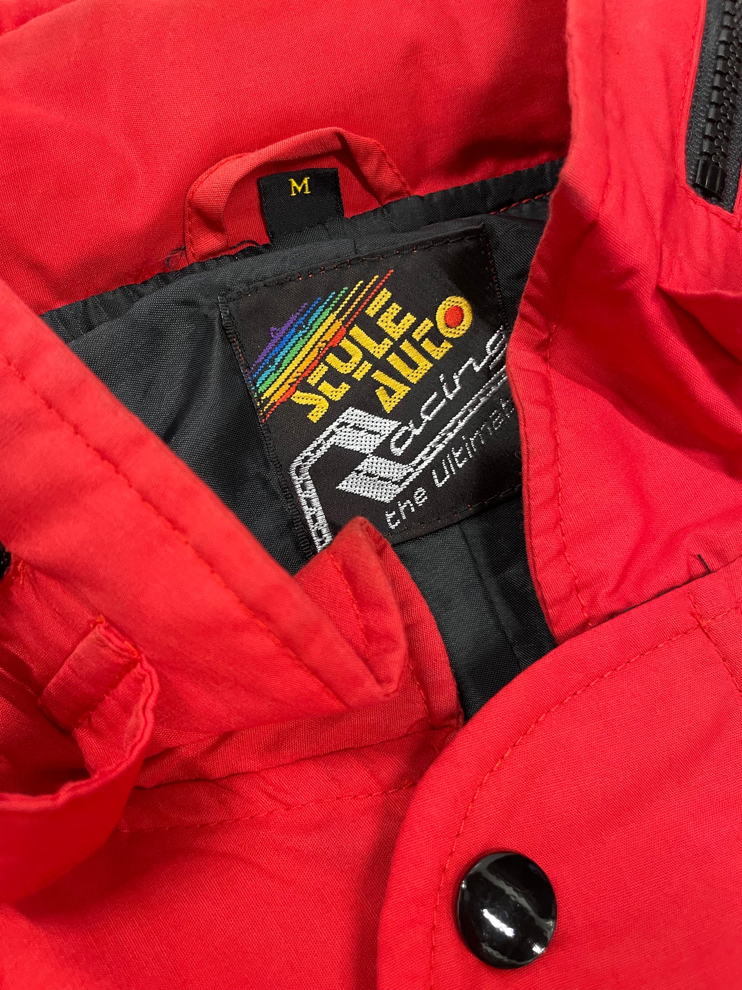 Vintage Ferrari Style Auto Jacket