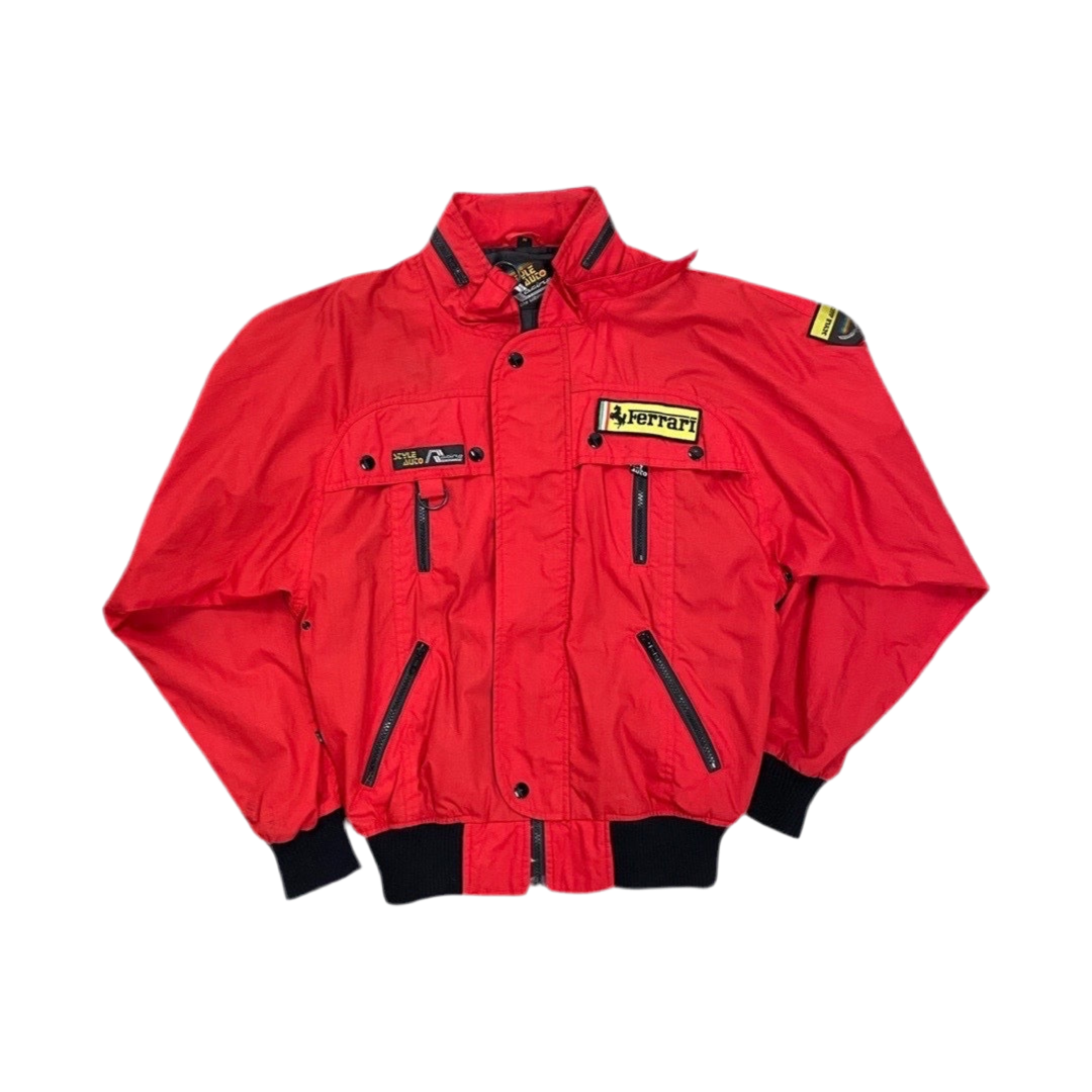 Ferrari Style Auto Windbreaker (Red)