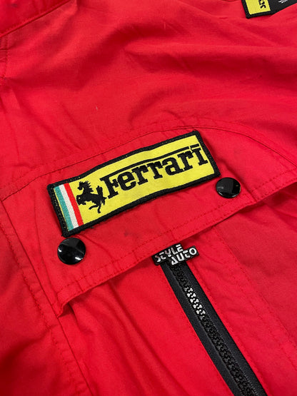 Ferrari Style Auto Windbreaker (Red)